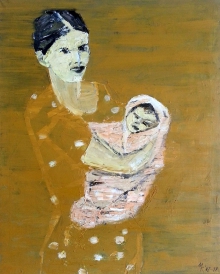 Macierzynstwo,100x80,technika mieszana_plotno,2017a.jpg